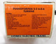 Load image into Gallery viewer, Lionel 6-18010 Pennsylvania S-2 Steam Turbine Engine 6-8-6 diecast 30" Railsound
