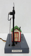 Load image into Gallery viewer, American Flyer 758A Sam the Semaphore Man crossing shack 1950s O or S accessory