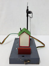 Load image into Gallery viewer, American Flyer 758A Sam the Semaphore Man crossing shack 1950s O or S accessory