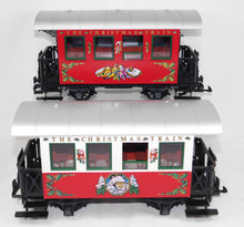 Load image into Gallery viewer, LGB 20540 The Christmas Set Loco & 2 Passenger Cars 1991 Tested Runs G scale