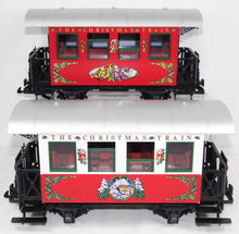 Load image into Gallery viewer, LGB 20540 The Christmas Set Loco & 2 Passenger Cars 1991 Tested Runs G scale