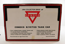 Load image into Gallery viewer, K-Line K-639104 Conoco Tank Car train Bank Special Ed diecast sprung trucks 1/48