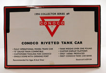 Load image into Gallery viewer, K-Line K-639104 Conoco Tank Car train Bank Special Ed diecast sprung trucks 1/48