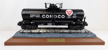 Load image into Gallery viewer, K-Line K-639104 Conoco Tank Car train Bank Special Ed diecast sprung trucks 1/48