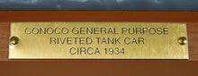 Load image into Gallery viewer, K-Line K-639104 Conoco Tank Car train Bank Special Ed diecast sprung trucks 1/48