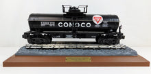 Load image into Gallery viewer, K-Line K-639104 Conoco Tank Car train Bank Special Ed diecast sprung trucks 1/48