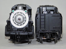 Load image into Gallery viewer, Lionel Santa Fe Railroad Steam Engine 4-4-2 & tender Smoke Rev whstle diecst ATSF