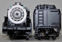 Load image into Gallery viewer, Lionel Santa Fe Railroad Steam Engine 4-4-2 & tender Smoke Rev whstle diecst ATSF