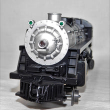 Load image into Gallery viewer, Lionel Santa Fe Railroad Steam Engine 4-4-2 & tender Smoke Rev whstle diecst ATSF
