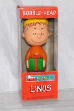 Load image into Gallery viewer, Christmas Linus Funko Bobble-Head Doll Peanuts Charlie Brown 7" LNIB bobblehead