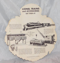 Load image into Gallery viewer, Lionel Lenny the Lion Mask 1957 Promotional 12x10 unused Halloween C-7+ Original