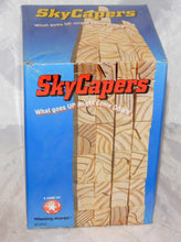 Load image into Gallery viewer, SkyCapers Building Block game 1995 Winning Moves #1002 Wood Stacking SEALED NEW