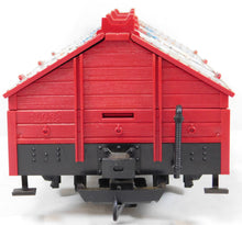 Load image into Gallery viewer, LGB 45110 Christmas Covered Gondola Hinge Hatch Car Opening Holiday desgn Gscale