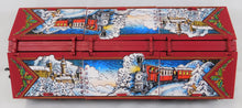 Load image into Gallery viewer, LGB 45110 Christmas Covered Gondola Hinge Hatch Car Opening Holiday desgn Gscale