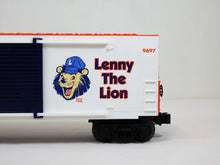 Load image into Gallery viewer, Lionel 6-29232 Lenny the Lion Hi-Cube Boxcar C8 with box O Gauge die cast trucks