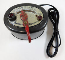 Load image into Gallery viewer, American Flyer #8 100 watt transformer Power w/RESET switch New Cord Interesting