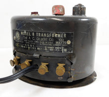 Load image into Gallery viewer, American Flyer #8 100 watt transformer Power w/RESET switch New Cord Interesting