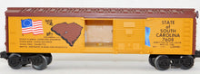 Load image into Gallery viewer, Lionel 7608 State of South Carolina Boxcar Bicentennial Spirit of 76 1974-76 O