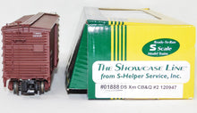 Load image into Gallery viewer, S Helper Service #01888 Chicago Burlington DS Boxcar #2 CB&Q 120947 S gauge C-8