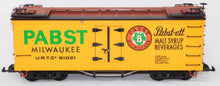 Load image into Gallery viewer, LGB 4074 Pabst Blue Ribbon Beer Car #91021 Woodside Reefer G gauge Milwaukee