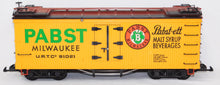 Load image into Gallery viewer, LGB 4074 Pabst Blue Ribbon Beer Car #91021 Woodside Reefer G gauge Milwaukee
