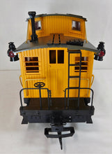 Load image into Gallery viewer, LGB 4065 Colorado & Southern C&S bobber Caboose w/ lanterns G gauge Yellow train