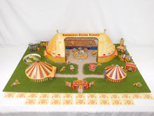 Load image into Gallery viewer, American Flyer Circus Assembled Cutouts Diorama of Set 5002T Landscaped +Tickets