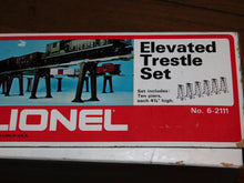 Load image into Gallery viewer, Lionel Trains 6-2111 Elevated Trestle Set 10 pieces + connectors SEALED bags C-9