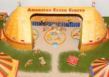 Load image into Gallery viewer, American Flyer Circus Assembled Cutouts Diorama of Set 5002T Landscaped +Tickets