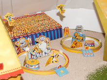 Load image into Gallery viewer, American Flyer Circus Assembled Cutouts Diorama of Set 5002T Landscaped +Tickets
