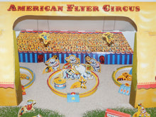 Load image into Gallery viewer, American Flyer Circus Assembled Cutouts Diorama of Set 5002T Landscaped +Tickets