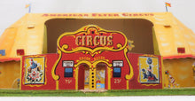 Load image into Gallery viewer, American Flyer Circus Assembled Cutouts Diorama of Set 5002T Landscaped +Tickets