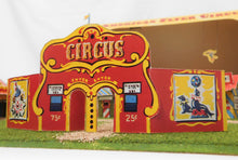 Load image into Gallery viewer, American Flyer Circus Assembled Cutouts Diorama of Set 5002T Landscaped +Tickets