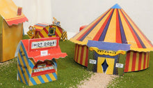 Load image into Gallery viewer, American Flyer Circus Assembled Cutouts Diorama of Set 5002T Landscaped +Tickets