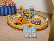 Load image into Gallery viewer, American Flyer Circus Assembled Cutouts Diorama of Set 5002T Landscaped +Tickets
