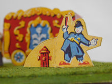 Load image into Gallery viewer, American Flyer Circus Assembled Cutouts Diorama of Set 5002T Landscaped +Tickets