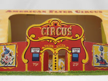 Load image into Gallery viewer, American Flyer Circus Assembled Cutouts Diorama of Set 5002T Landscaped +Tickets