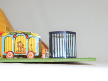 Load image into Gallery viewer, American Flyer Circus Assembled Cutouts Diorama of Set 5002T Landscaped +Tickets