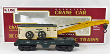 Load image into Gallery viewer, K-Line K-689103 & K-689104 Arizona California Boom & Crane car 1997 TCA C-8