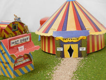 Load image into Gallery viewer, American Flyer Circus Assembled Cutouts Diorama of Set 5002T Landscaped +Tickets