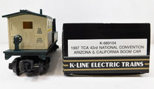 Load image into Gallery viewer, K-Line K-689103 & K-689104 Arizona California Boom & Crane car 1997 TCA C-8