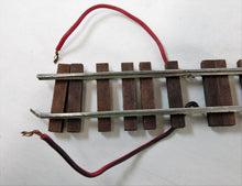 Load image into Gallery viewer, Gargraves LONG 36" Straight TERMINAL track to Power w/wire S Gauge Wood 2Rail