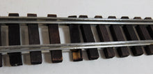Load image into Gallery viewer, Gargraves LONG 36" Straight TERMINAL track to Power w/wire S Gauge Wood 2Rail