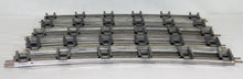 Load image into Gallery viewer, Lionel 6-65572 072 track curved tubular 3 rail 72" diameter 5 pcs C8 wide CLEAN