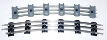 Load image into Gallery viewer, Lionel 6-65572 072 track curved tubular 3 rail 72" diameter 5 pcs C8 wide CLEAN