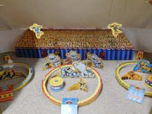 Load image into Gallery viewer, American Flyer Circus Assembled Cutouts Diorama of Set 5002T Landscaped +Tickets