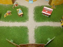 Load image into Gallery viewer, American Flyer Circus Assembled Cutouts Diorama of Set 5002T Landscaped +Tickets