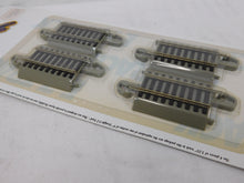 Load image into Gallery viewer, Bachmann 44513 EZ-Track 4 pcs 2.25" short straight Nickel Silver gray roadbed HO