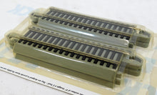 Load image into Gallery viewer, Bachmann 44514 EZ-Track 4 pcs 4.5" half straight Nickel Silver gray roadbed HO