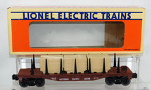 Load image into Gallery viewer, Lionel Trains 6-16386 Southern Pacific Flatcar w/ stacked lumber sheets load C-8